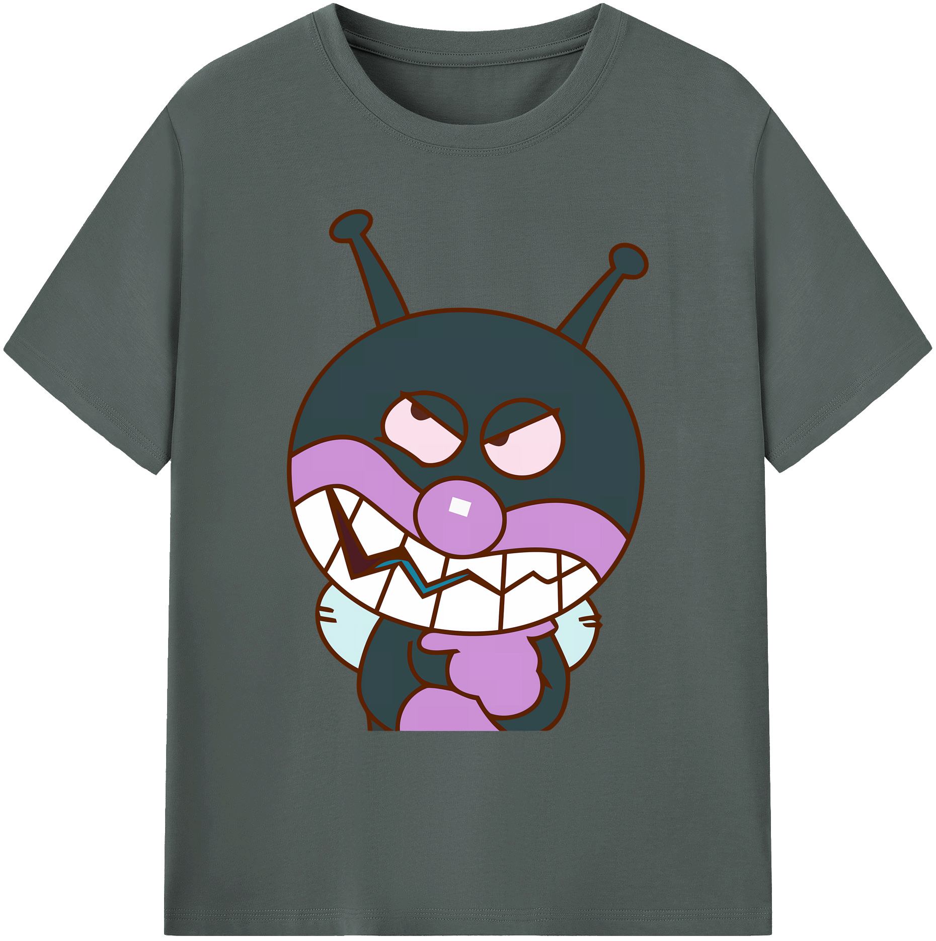 （画像用） アンパンマン Anpanman 綿100％ メンズ半袖Tシャツ｜肌触りやわらか＆通気性